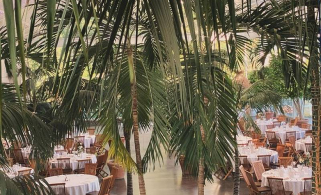 Location d'une grande salle de réception pour un mariage, Lyon, La Palmeraie de la Tour