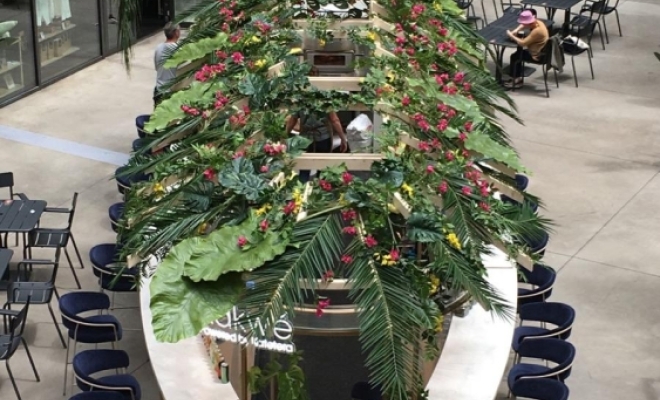 Création de décors de plantes artificielles à Lyon