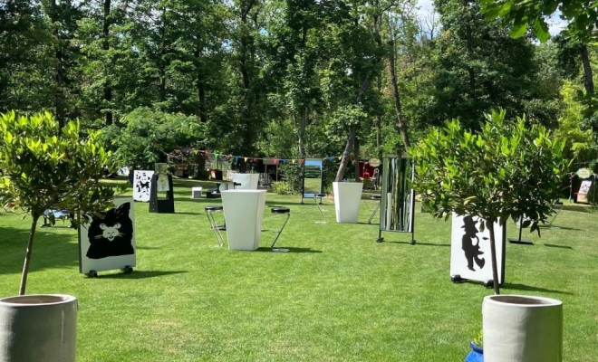 Séminaire entreprise en extérieur à la Tour de Salvagny